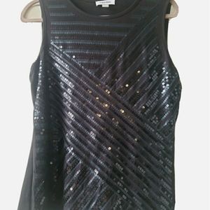 Calvin Klein Sequin Top, Size L